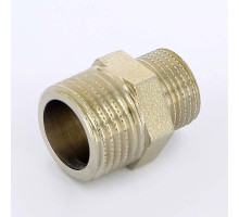 Ниппель Н никелированный UNI-FITT 1/2"x3/8"